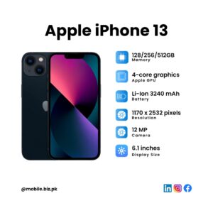Apple iPhone 13 Price in Pakistan