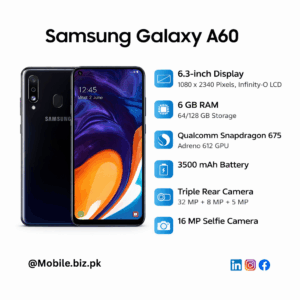 Samsung GALAXY A60 Price in Pakistan