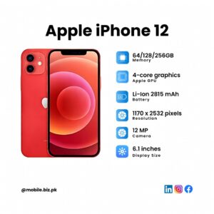Apple iPhone 12 Price in Pakistan