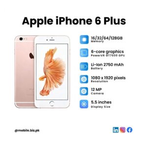 Apple iPhone 6 Plus Price in Pakistan