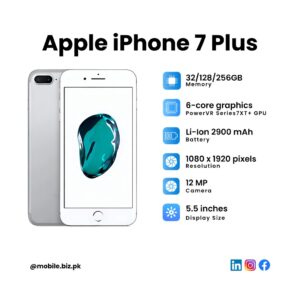 Apple iPhone 7 Plus Price in Pakistan