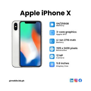 Apple iPhone X Price in Pakistan