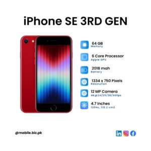 Apple iPhone SE 3rd GEN Price in Pakistan