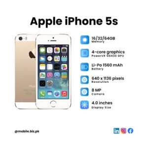 Apple iPhone 5s Price in Pakistan