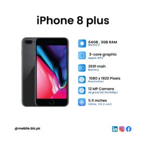 Apple iPhone 8 Plus Price in Pakistan