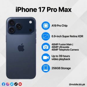 Apple iPhone 17 Pro Max 1TB Price in Pakistan