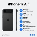 Apple iPhone 17 Air 1TB Price in Pakistan Apple iPhone 17 Air 1TB Price in Pakistan